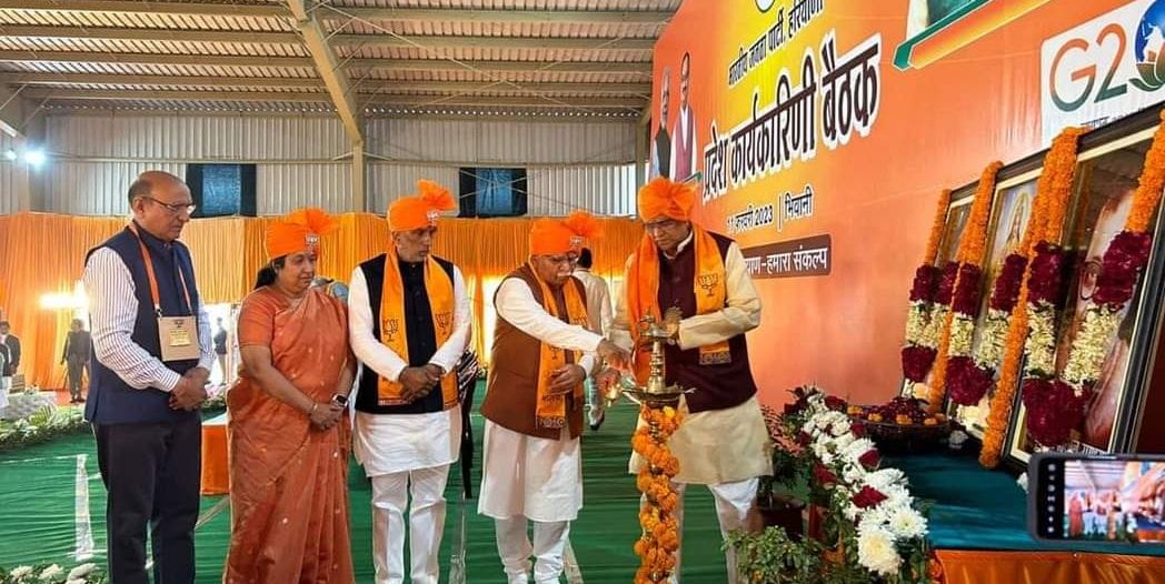 BJP leaders gave an edge to the schemes of the Center and the state, will again form the government in 2024