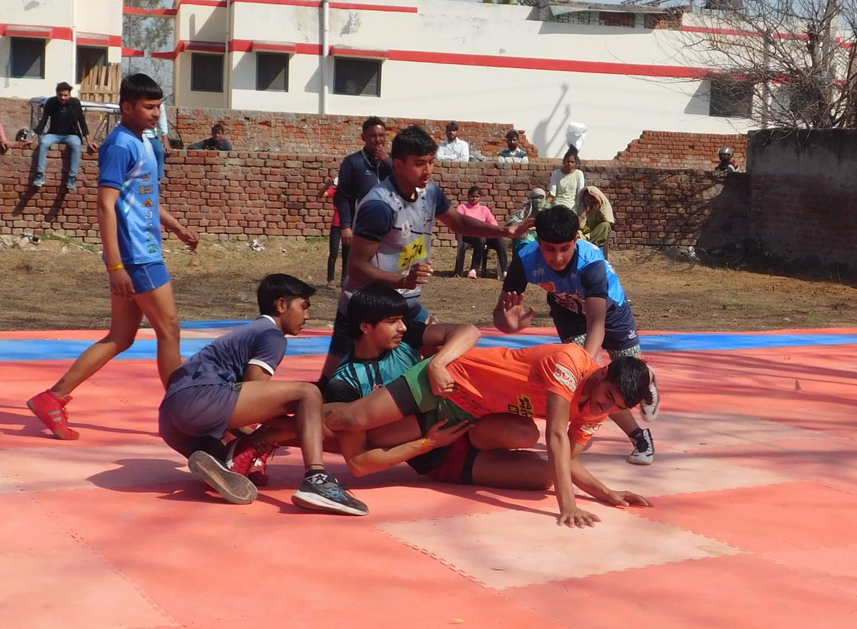 Morwala won kabaddi in boys' category and Adampur won kabaddi in girls' category