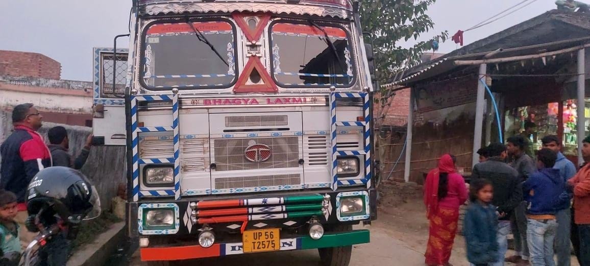 accused absconded leaving stolen truck