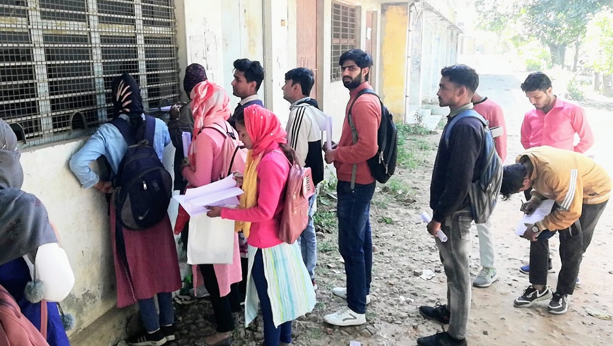 MA forms deposited in the presence of the police