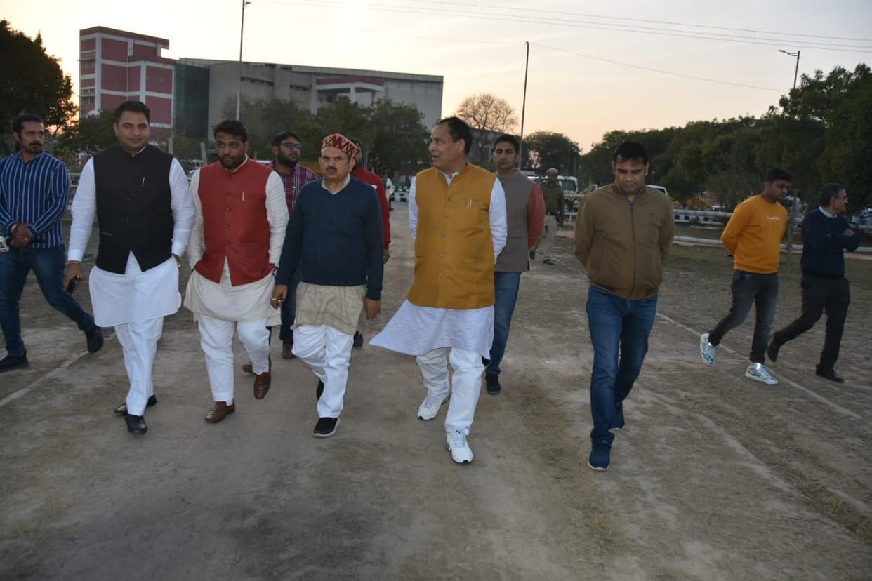 Took stock of preparations for Union Home Minister's program
