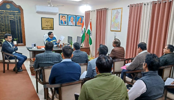 The Divisional Commissioner came to know about the work done in the schools and the condition of education