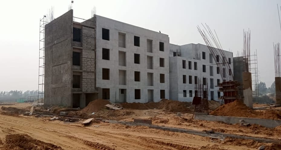 Workers increased for the construction of medical college in Bijnor