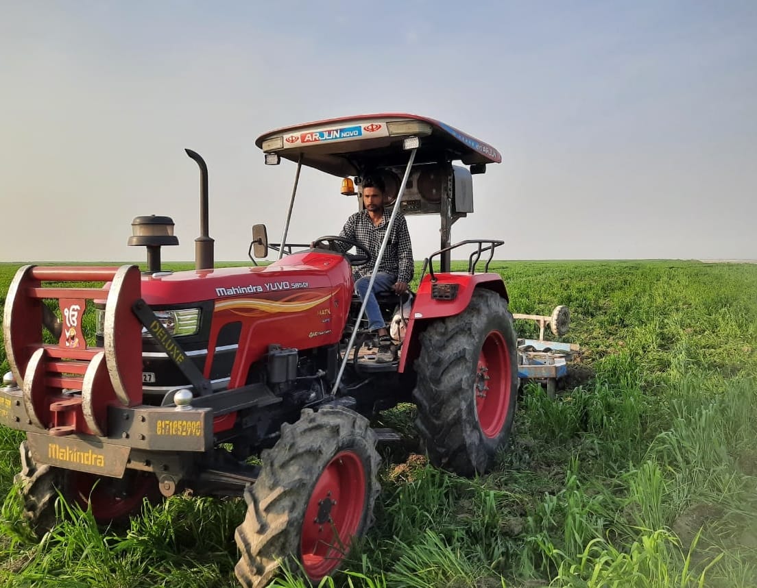 Crop sown in three thousand bigha in Khadar of sanctuary area