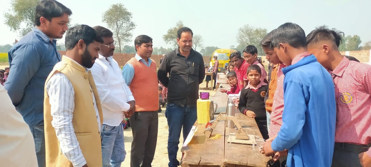 Students showed their skills in science exhibition