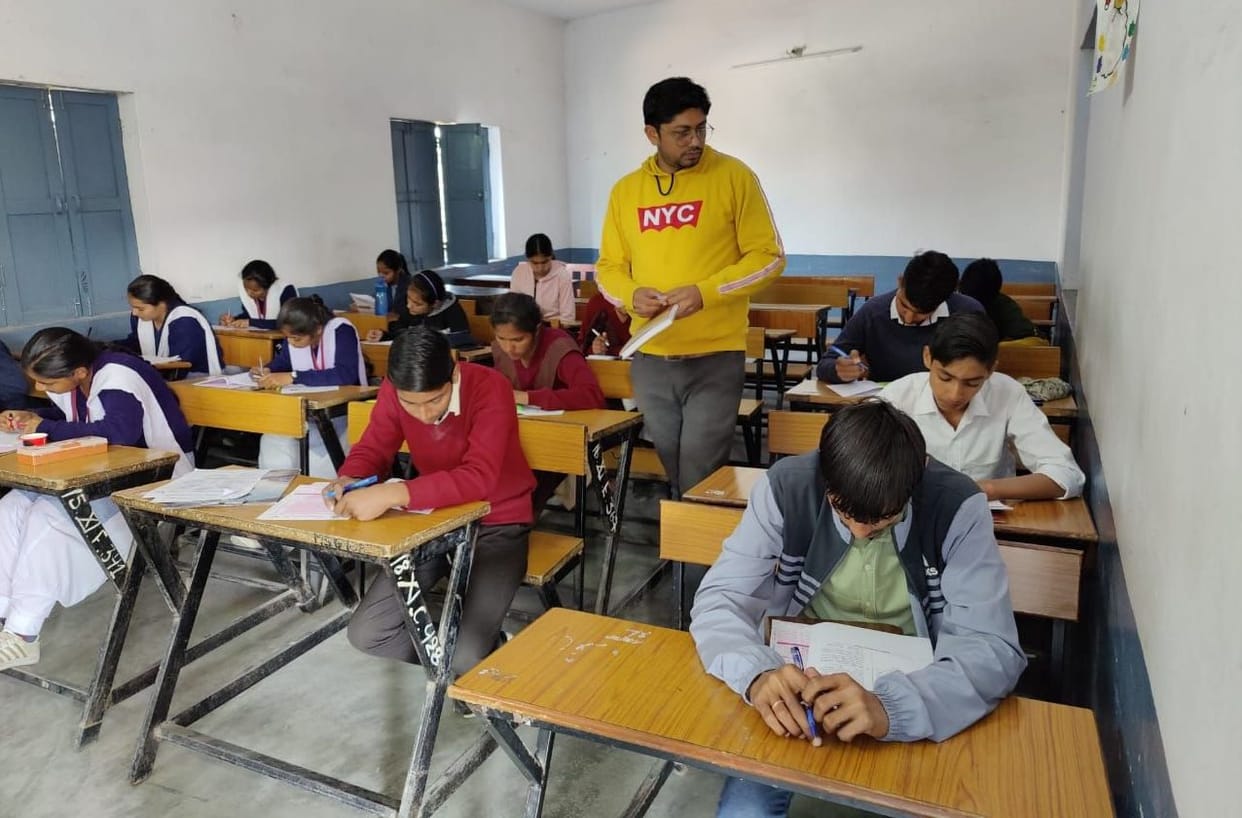 96.34 percent students appeared in the Super-100 exam