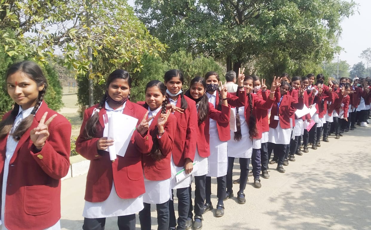 CBSE board exam started, 62 candidates appeared