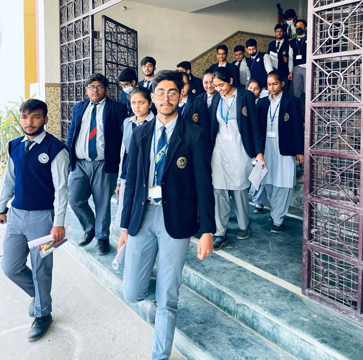 Two absent in 10th exam, 100% attendance in 12th