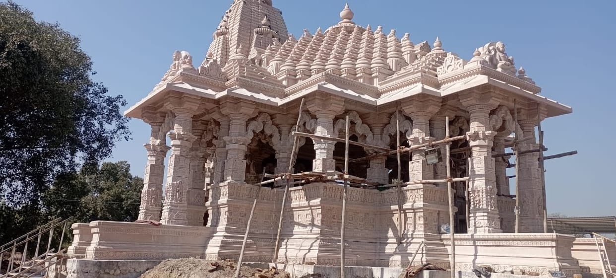 Mahashivaratri Special: Pandavas who stayed on the banks of Drishyavati river in Agyatwas had established Shivling, now a grand temple is being built in South Indian style