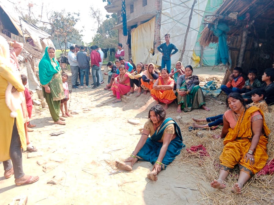 lale body reached village