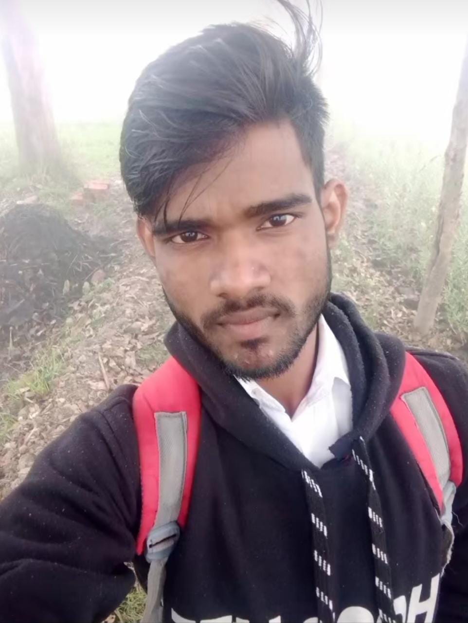 Death of a student going to appear in a road accident