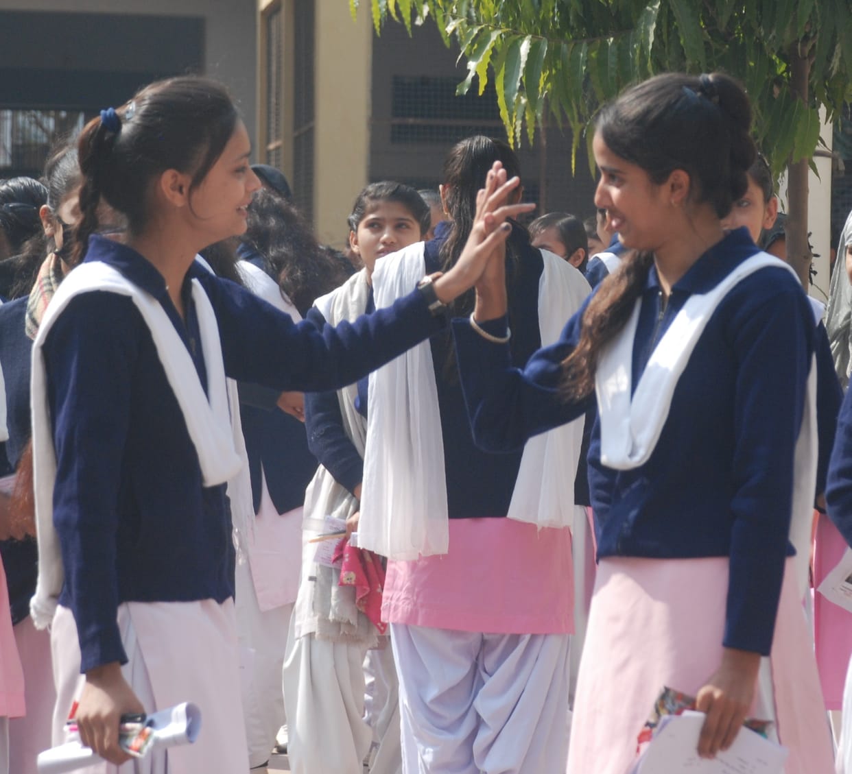 Students hesitant to fill OMR sheet for the first time