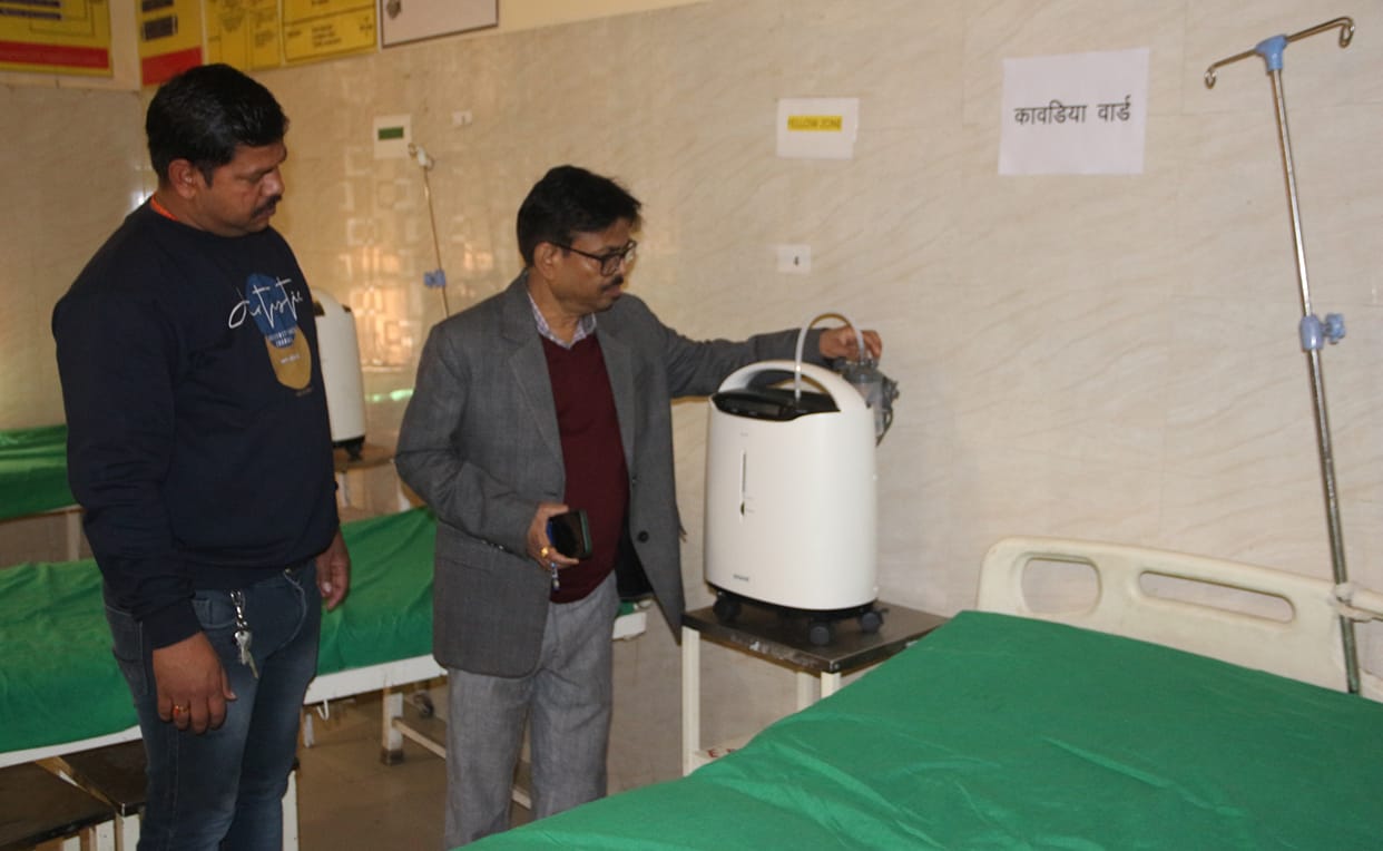 Eight bed ward made in DDU for Kanwarias