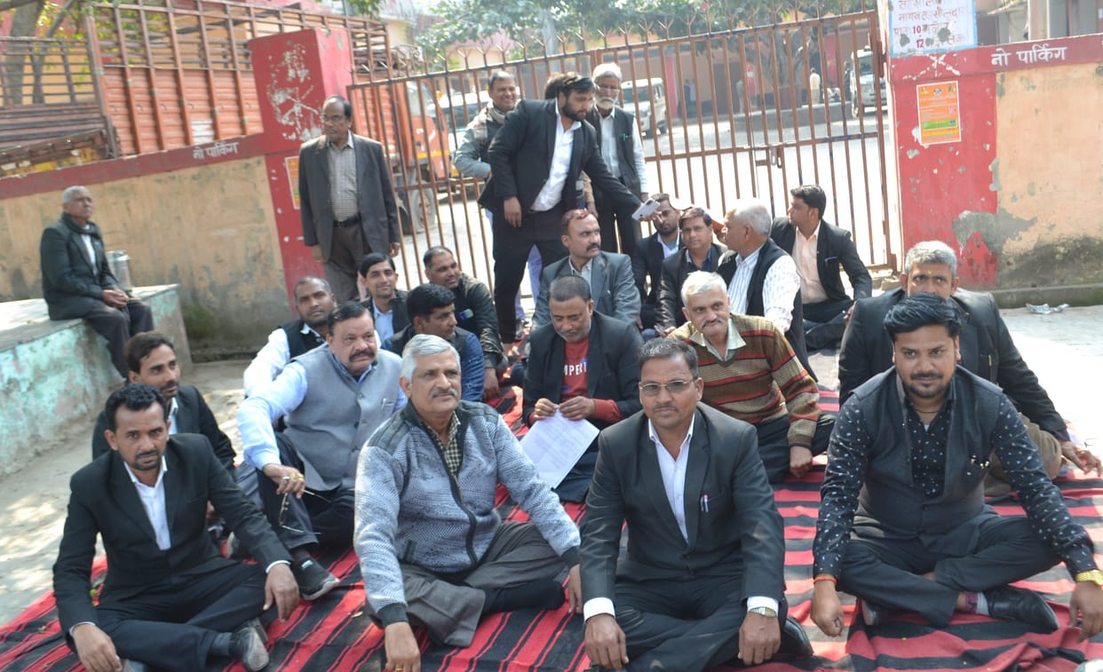 Advocates will gherao SDM Sadar by taking out bike rally on 24th