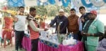 बिजनौर से कांवड लेकर गुजरते भोले के भक्त।