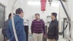 चंबा मेडिकल कॉलेज में निरीक्षण केे दौरान नीति आयोग की टीम।संवाद