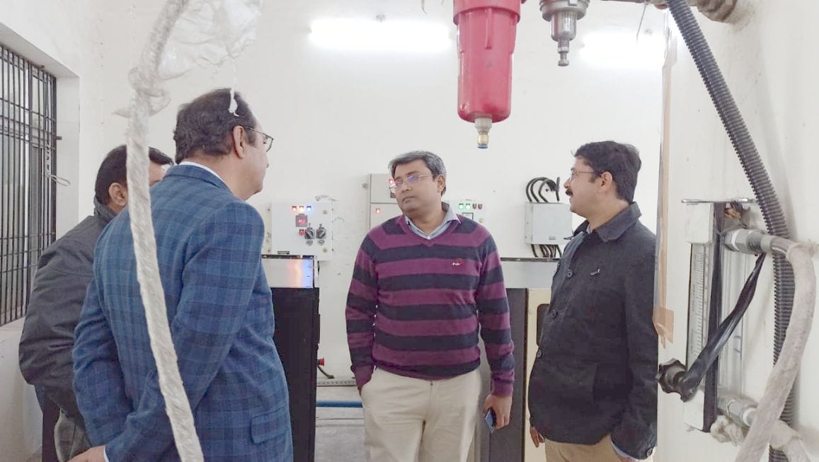 NITI Aayog team checked arrangements in Medical College