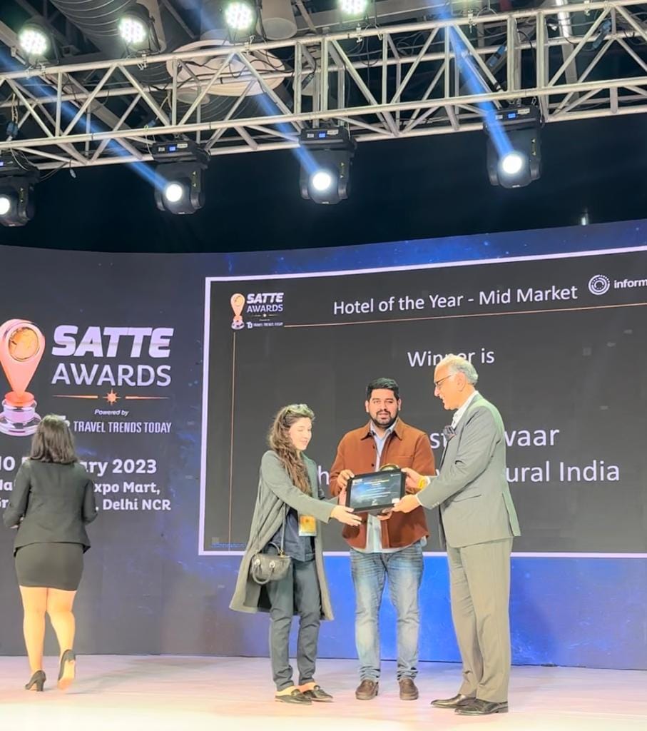 Namaste Dwar named Hotel of the Year