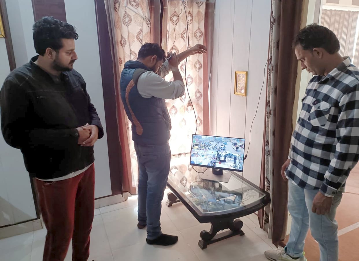 Installation of CCTV cameras