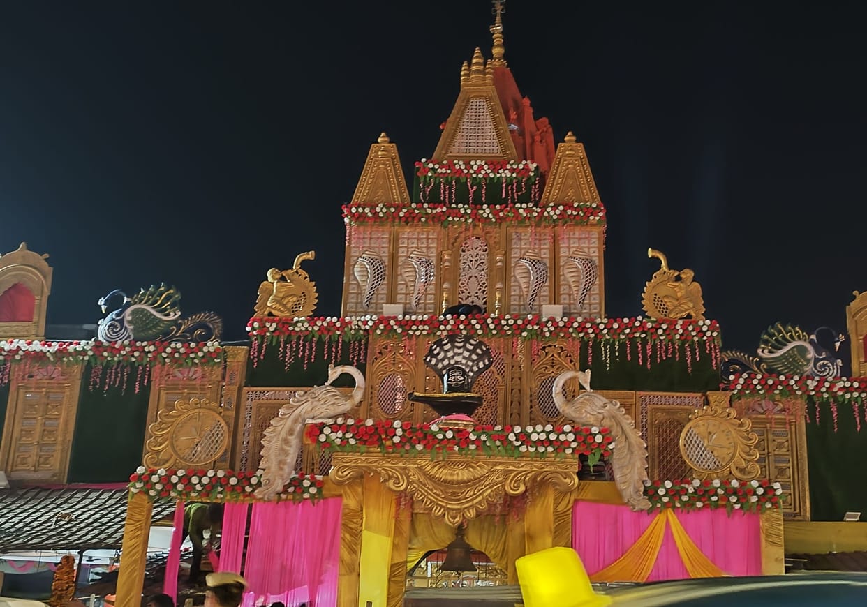 maha shivratri gonda decoretion