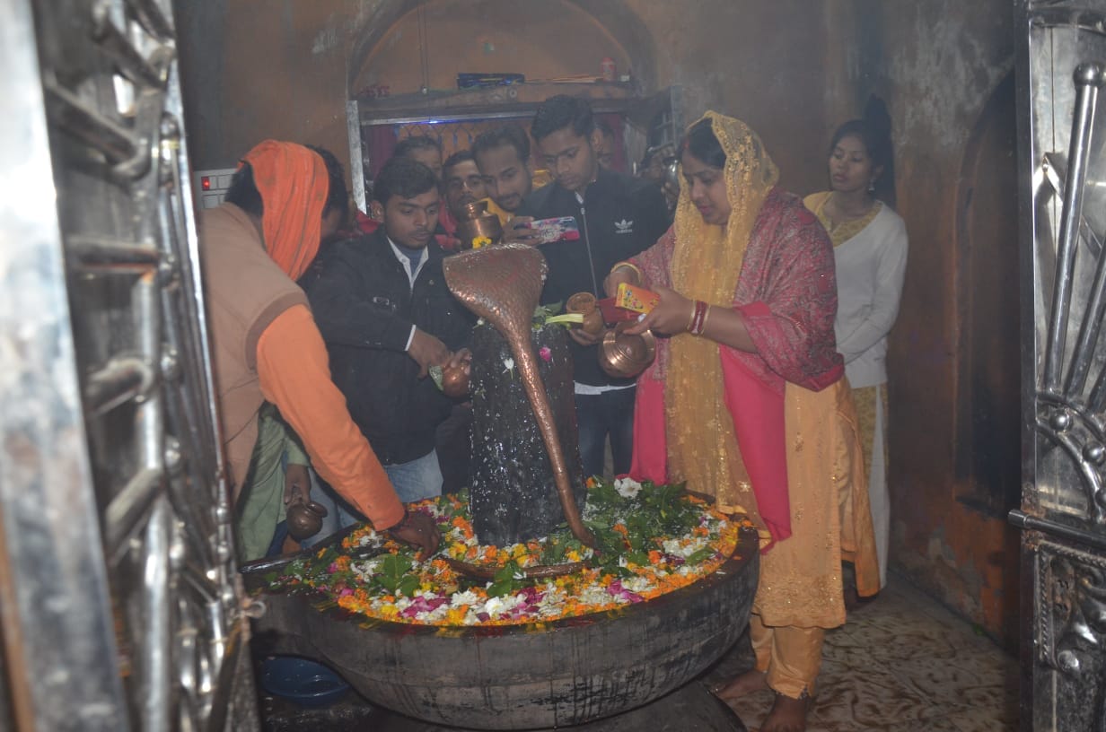 Shivalay echoed with Har-Har Mahadev, Mahadev's Jalabhishek