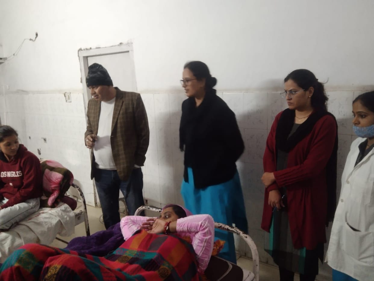 Medical superintendent inspected civil hospital, got to know the problems from patients