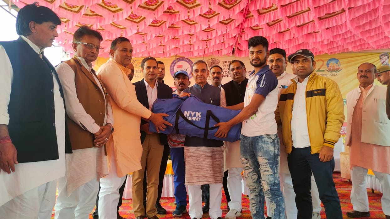 Sankraud in Kabaddi, Binauli's team won in volleyball
