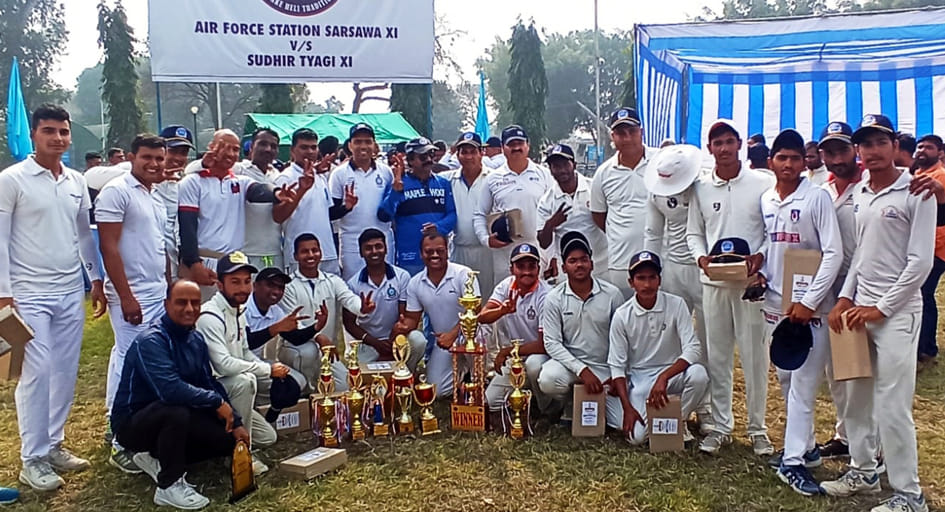 Air Force XI team won the match by nine wickets