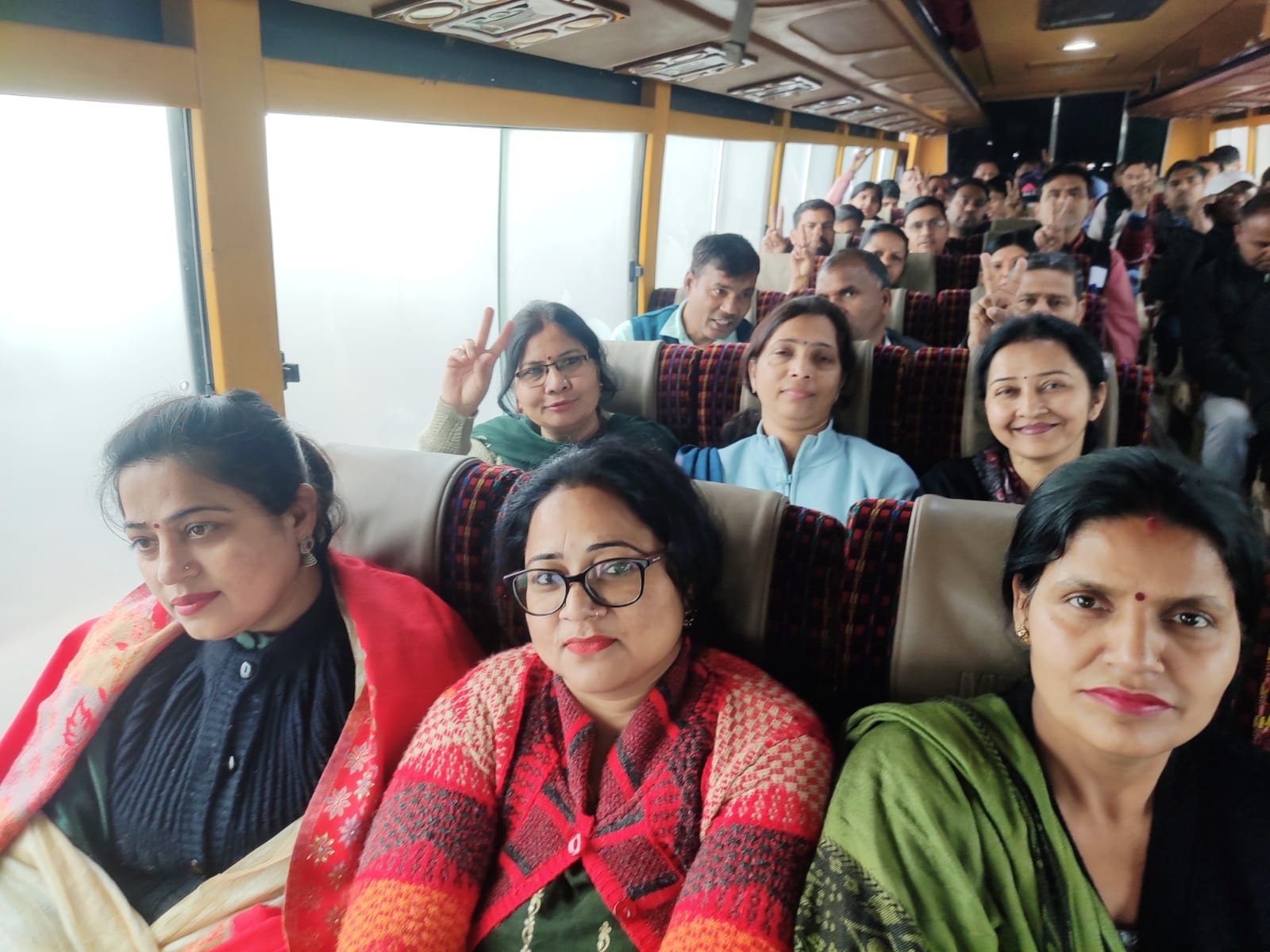 Employees leave for Panchkula demanding restoration of old pension scheme
