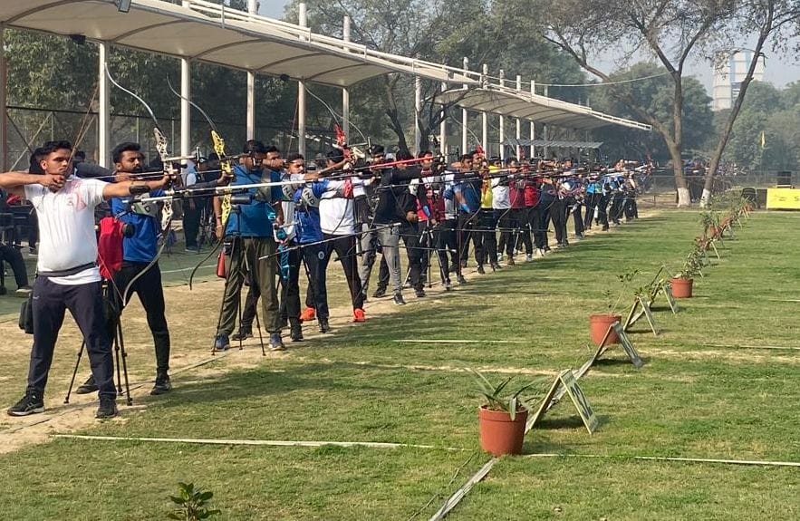 32 archers advance to the next round on the first day of the Asian Games Archery Trials