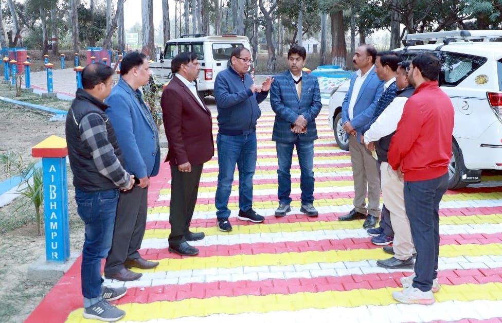 Chief Engineer inspected yellow dam and canals