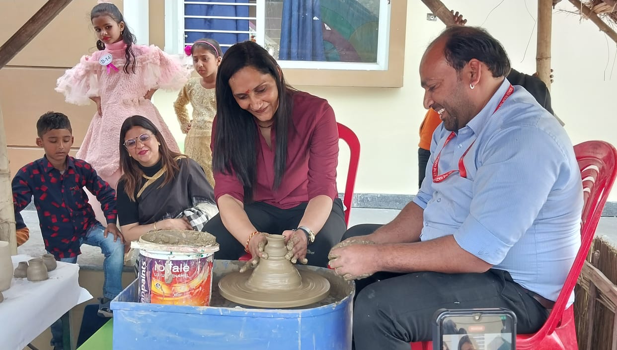 Students of The Hazelmoon School presented mesmerizing programs