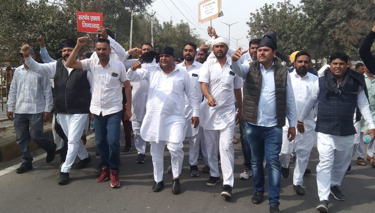 Open challenge of sarpanch to panchayat minister, only 10 percent sarpanch should support, true man will agree