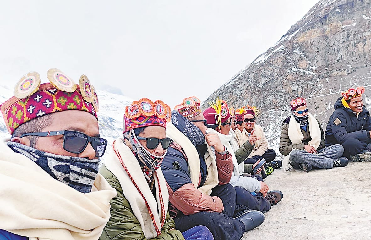 Jagdang Poona festival begins in lahul spiti