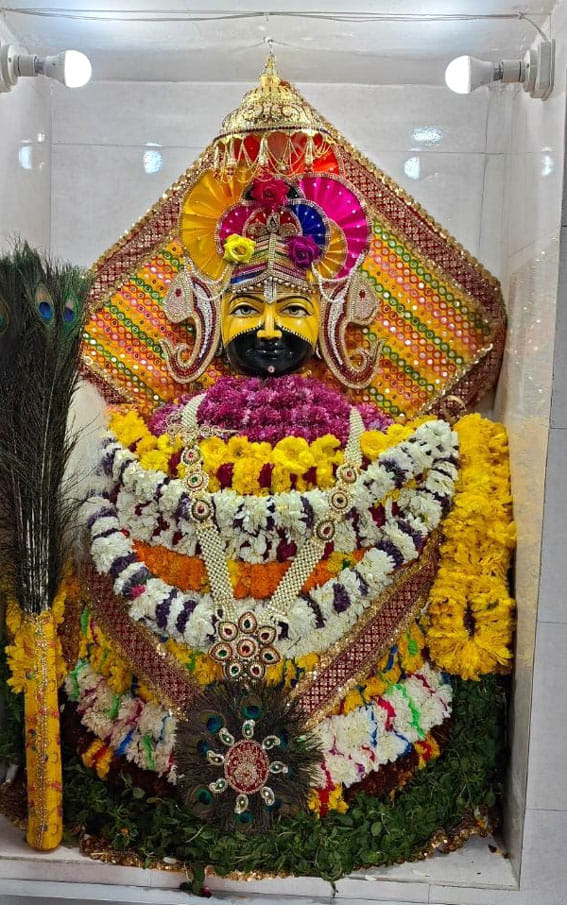 Consecration of Khatu Shyam Baba image