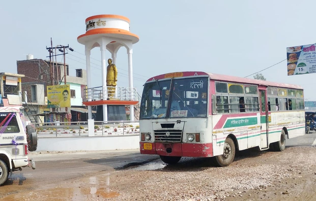 Kalyan Singh Chowk's 50 foot road still incomplete