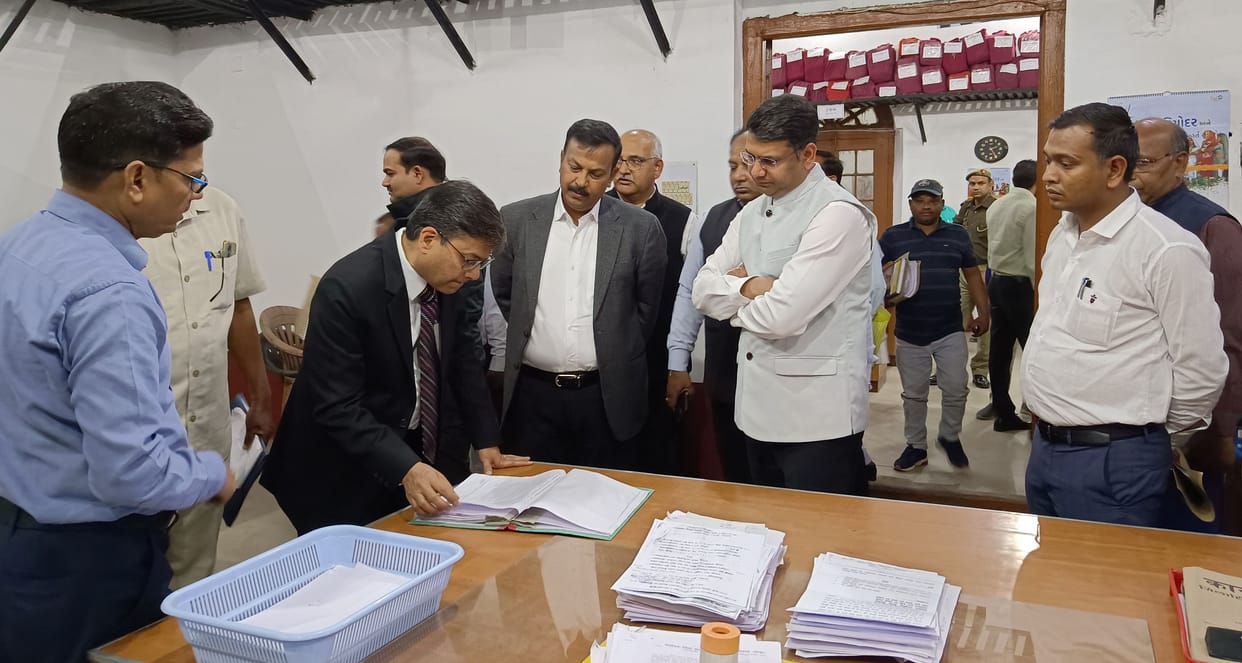 court gonda comisssinor inspection