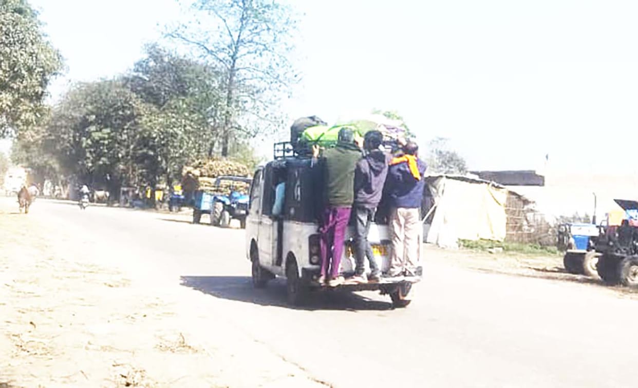 Passengers' lives in danger... Police are kind to Duggamar vehicles