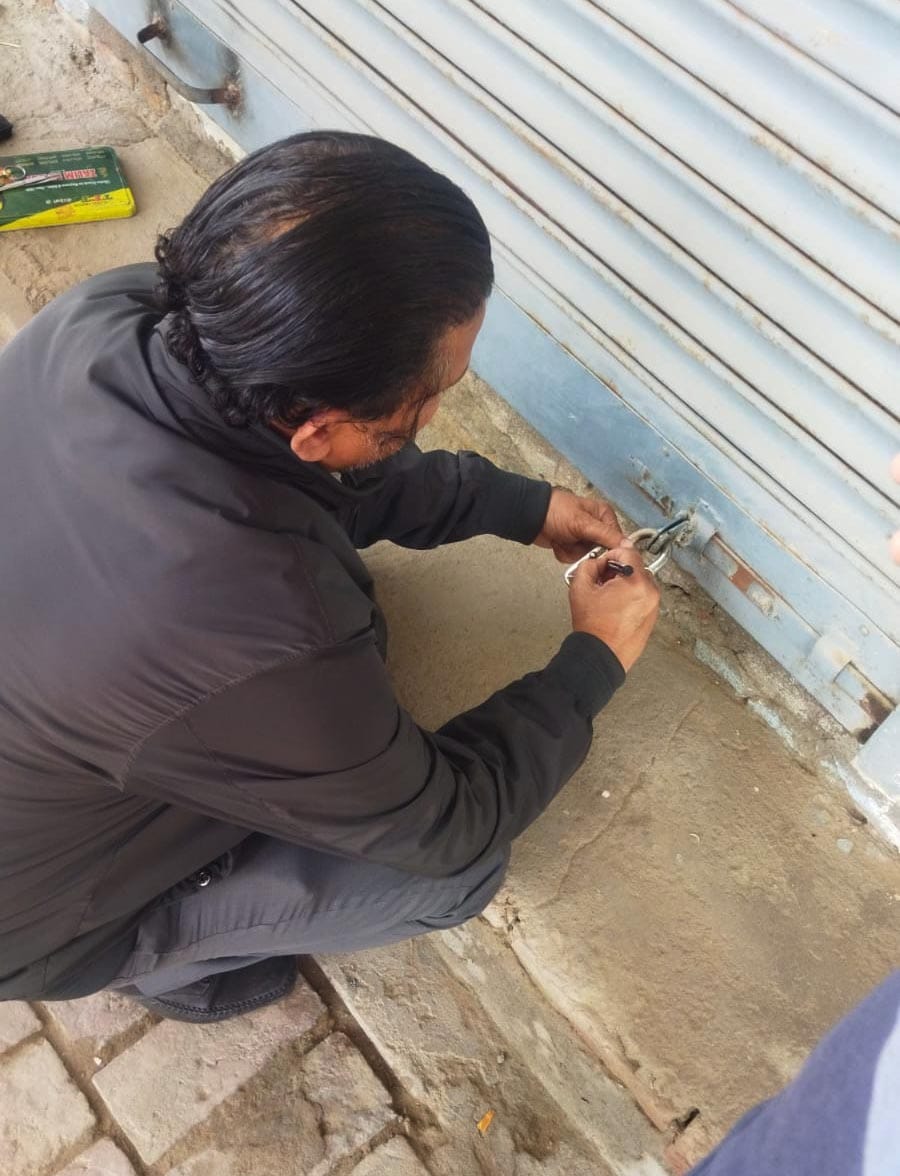 Medical stores raided in Odhan, Tappi and Badagudha