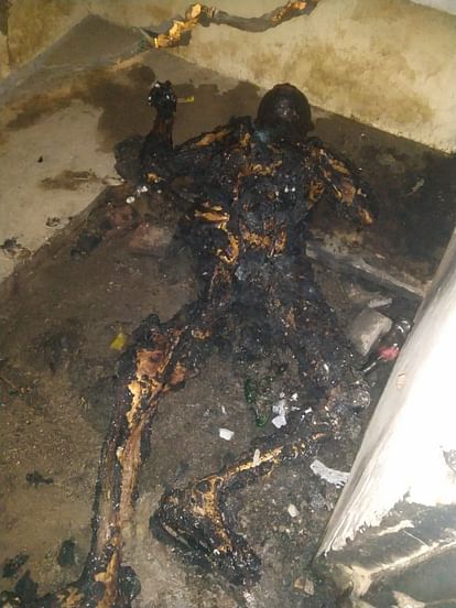 Old man killed in broad daylight in ruins of Salarpur, body burnt