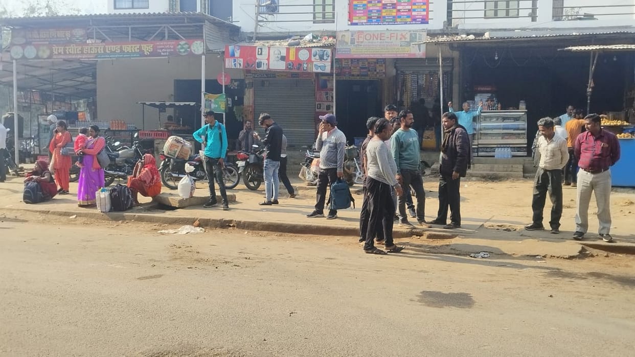 Land discovered for construction of bus stand