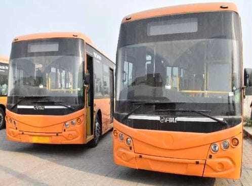 Electric bus can be booked for 12 hours