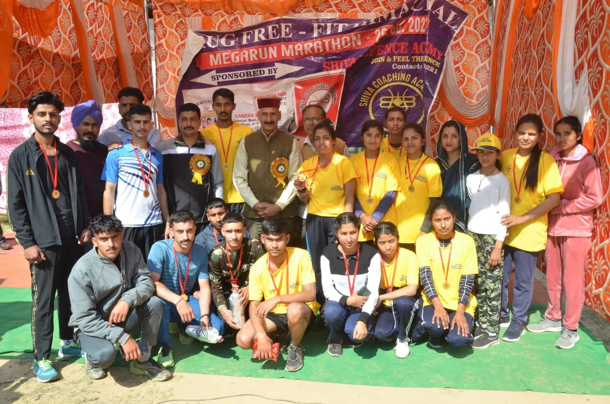 Vijay became the winner in Mega Run Marathon in Bhadoli