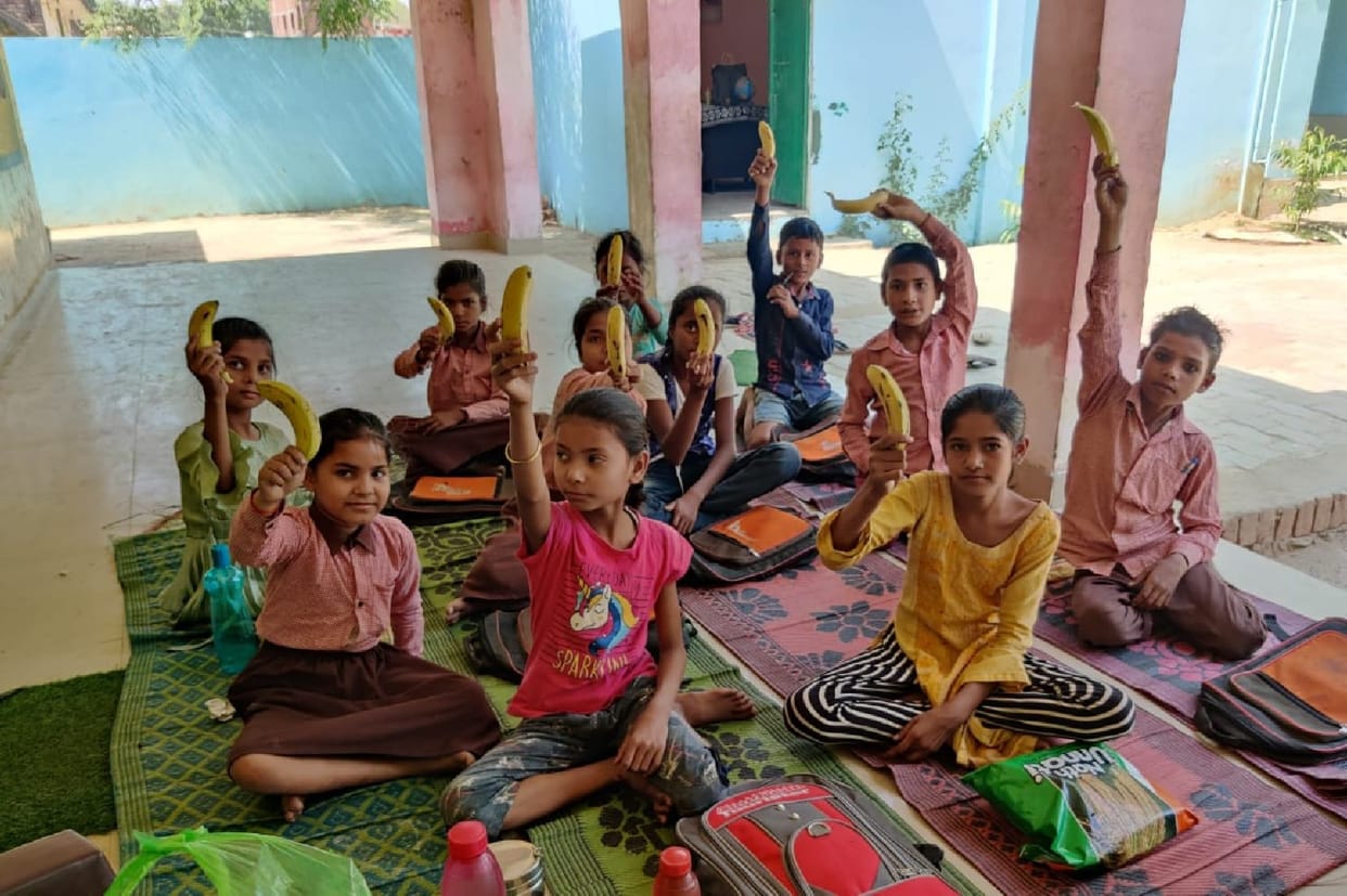 The fruits fed to the children cost Guruji dearly