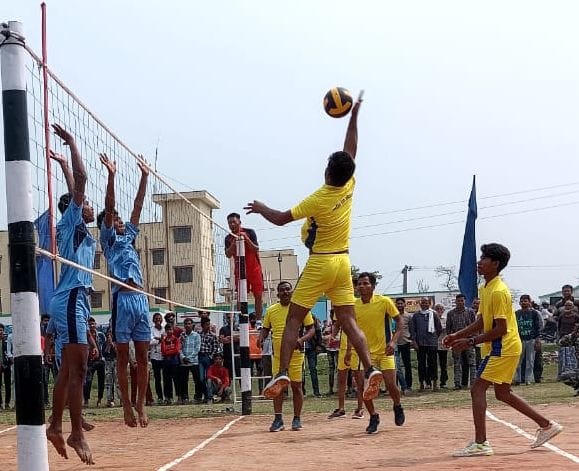 Aligarhwa became the winner in volleyball