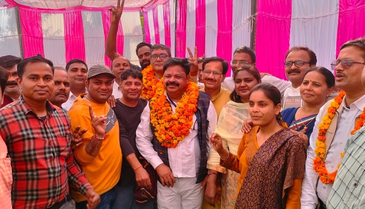 Bhupendra Kumar President and Prashant Singh elected Minister