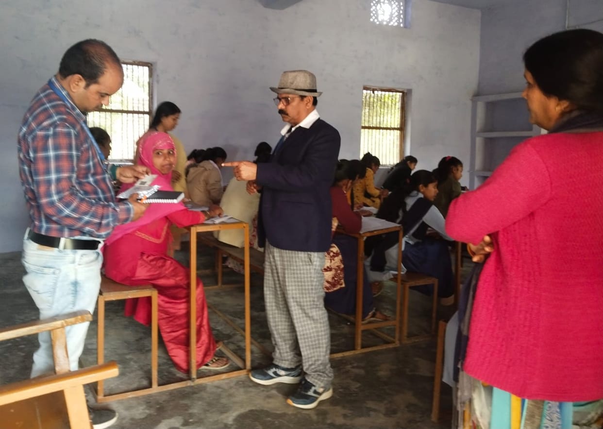 The center administrator measured on making the girl students of his college sit together