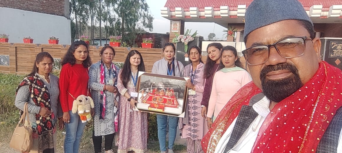 Chief of Garuda reached Jammu to see Panchayat Raj system