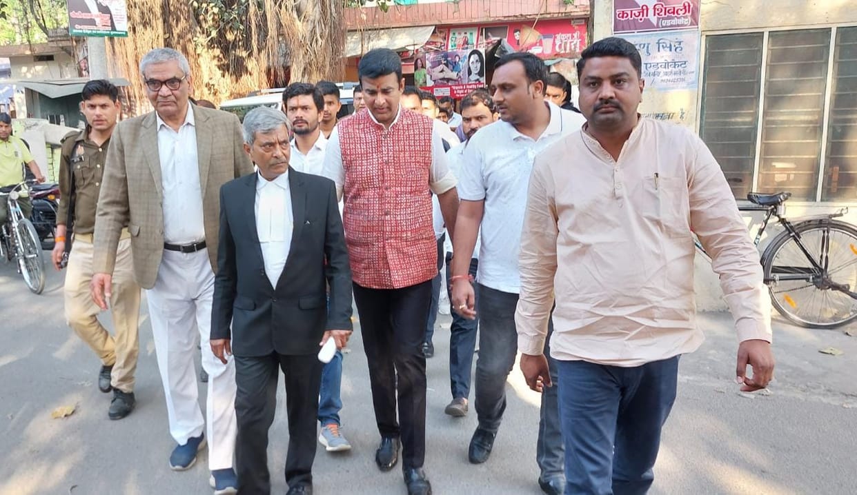 Former BJP MLA Sangeet Som appeared in court