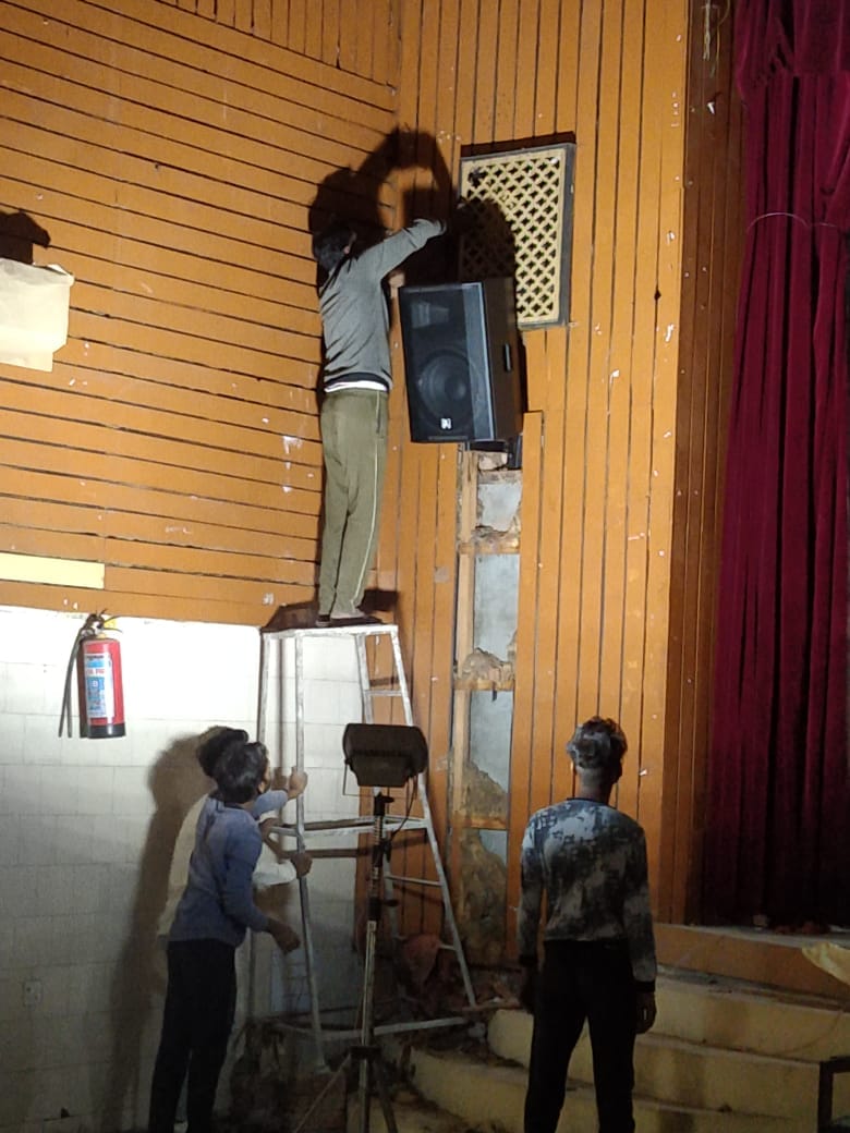 Sound system changed after 26 years, installation of new lights will also be done